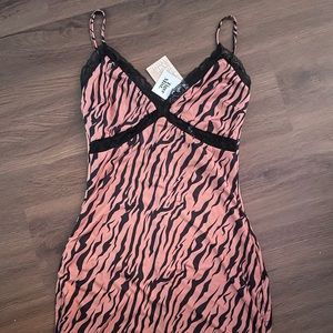 Tiger Mist Zebra Dress